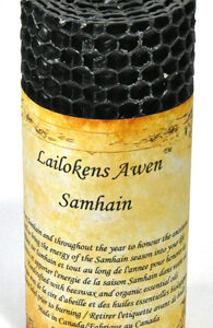 4″ Samhain Sabbat Lailokens Awen candle