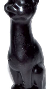 5 1/2″ Black Cat candle
