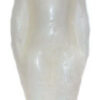 7 1/4″ White Woman candle 7 1/4″ White Woman candle