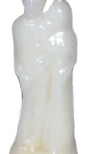 6″ Marriage White candle