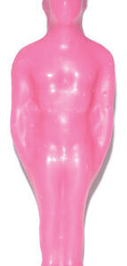 7 1/4″ Pink Male candle