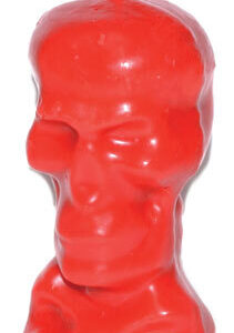 5 1/2″ Red Skull candle