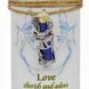 Love Pillar Candle with Fairy Dust Necklace 6 1/2″ tall Love Pillar Candle with Fairy Dust Necklace 6 1/2″ tall