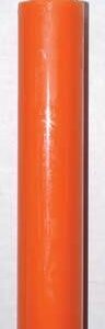 9″ Orange pillar candle