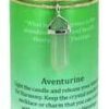 Harmony pillar candle with Aventurine pendant Harmony pillar candle with Aventurine pendant