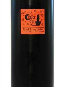 Black Cat pillar candle 3″ x 6″