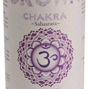Crown Chakra pillar candle 3″ x 6″