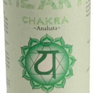 Heart Chakra pillar candle 3″ x 6″