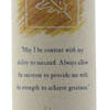 Confidence Reiki Charged pillar candle Confidence Reiki Charged pillar candle