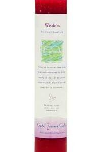 Wisdom reiki charged pillar candle