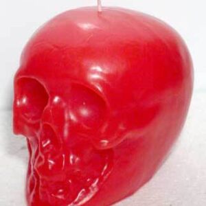 Red Skull Candle 3 1/2″