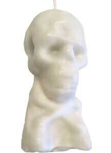 5″ White Skull