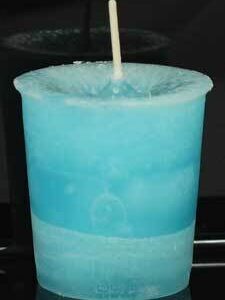 Dreams Herbal votive – light aqua