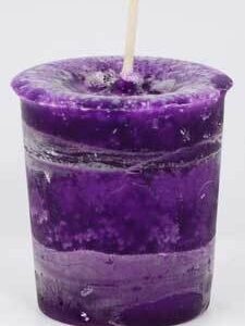 Healing Herbal votive – purple