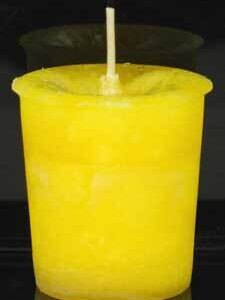 Positive Energy Herbal votive – yellow