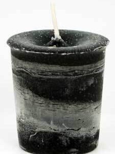 Protection Herbal votive – black