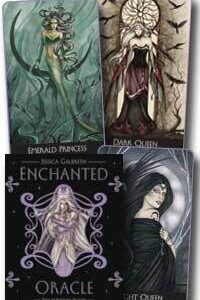 Enchanted Oracle deck and book by Barbara Moore & Jessica Galbreth