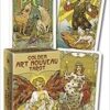 Golden Art Nouveau Mini tarot by Giulia F Massaglia Golden Art Nouveau Mini tarot by Giulia F Massaglia