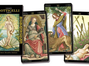 Golden Botticelli tarot deck by Atanas A Atanassov