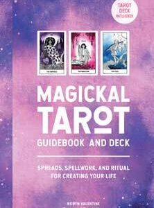 Magickal Tarot Guidebook & dk by Robyn Valentine