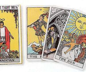Rider-Waite Mini tarot deck  by Pamela Colman Smith
