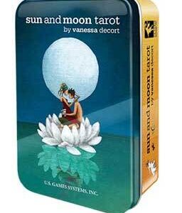 Sun and Moon tarot deck in a tin by Vanessa Decort