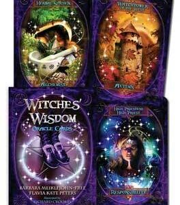 Witches’ Wisdom oracle by Meiklejohn-Free & Peters