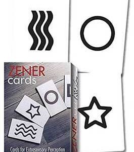 Zener cards (ESP test cards)