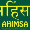 Ahimsa Lotus bumper sticker Ahimsa Lotus bumper sticker