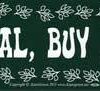 Buy Local, Buy Organic bumper sticker Buy Local, Buy Organic bumper sticker