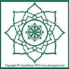 Buddha Wheel bumper sticker Buddha Wheel bumper sticker