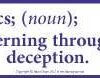 Politics; (noun) Governing Through Deception bumper sticker Politics; (noun) Governing Through Deception bumper sticker