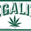 Legalize Marijuana bumper sticker