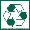 Recycle Symbol bumper sticker Recycle Symbol bumper sticker