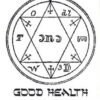Good Health bumper sticker Good Health bumper sticker