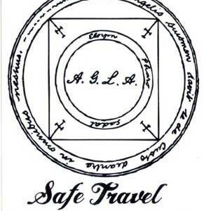 Safe Travel bumper sticker