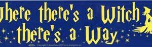 Where There’s a Witch…
