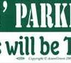 Witches’ Parking Only All others will be Toad bumper sticker Witches’ Parking Only All others will be Toad bumper sticker