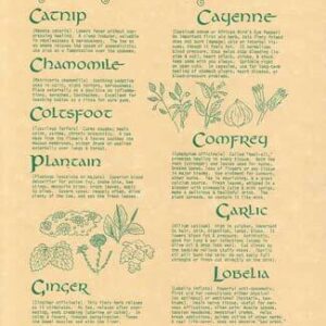 9 Herbs poster