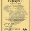 Aquarius zodiac poster Aquarius zodiac poster