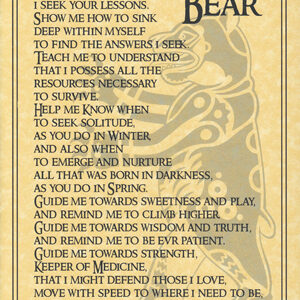 Bear Prayer poster