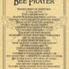 Bee Prayer poster
