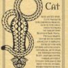 Cat Prayer poster Cat Prayer poster