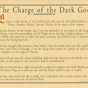 Dark God poster