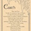 Earth Evocation poster Earth Evocation poster