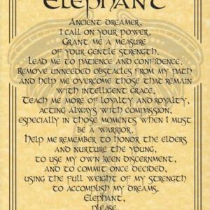 Elephant Prayer poster