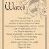Water Evocation poster Water Evocation poster