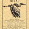 Heron Prayer poster Heron Prayer poster