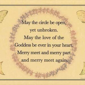 May The Circle Be Open Yet Unbroken poster