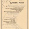 Rambler’s Prayer poster